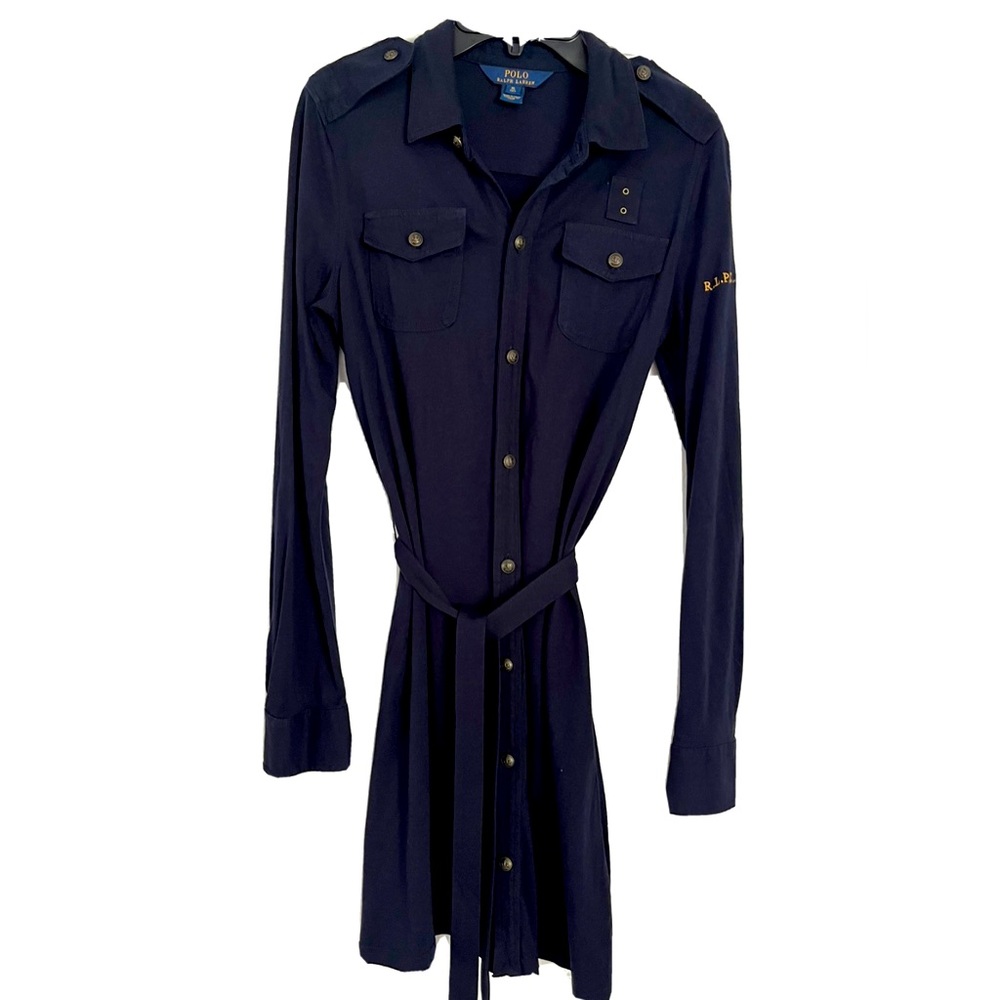 Polo Ralph Lauren Royale Dress Junior's Size XL 16 With Belt